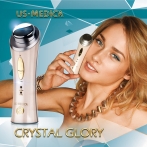 Массажер ультразвуковой для кожи вокруг глаз US MEDICA Crystal Glory - описание, цена. фото, отзывы.